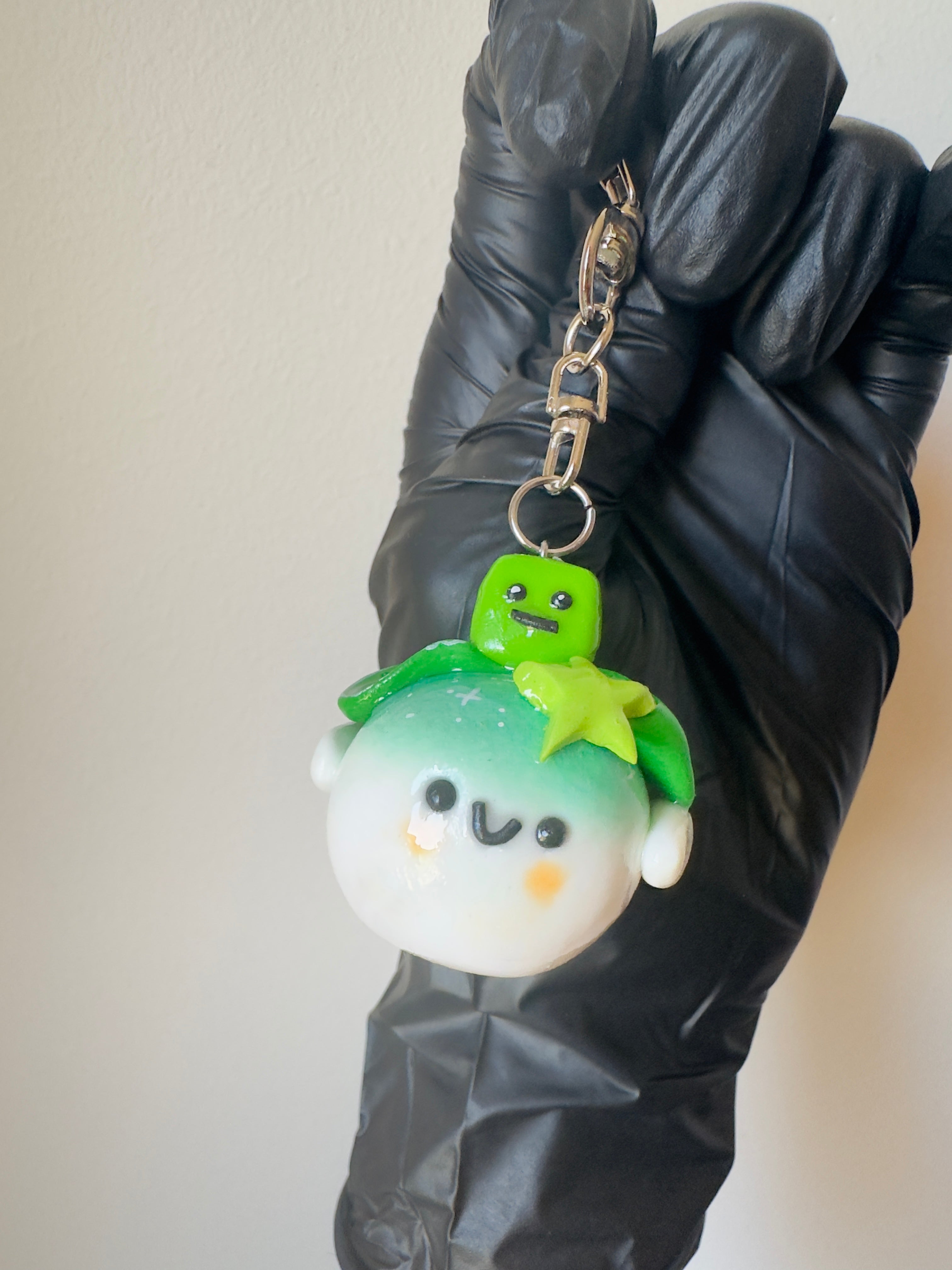 Stellasprout - Keychain / Charm - Polymer clay