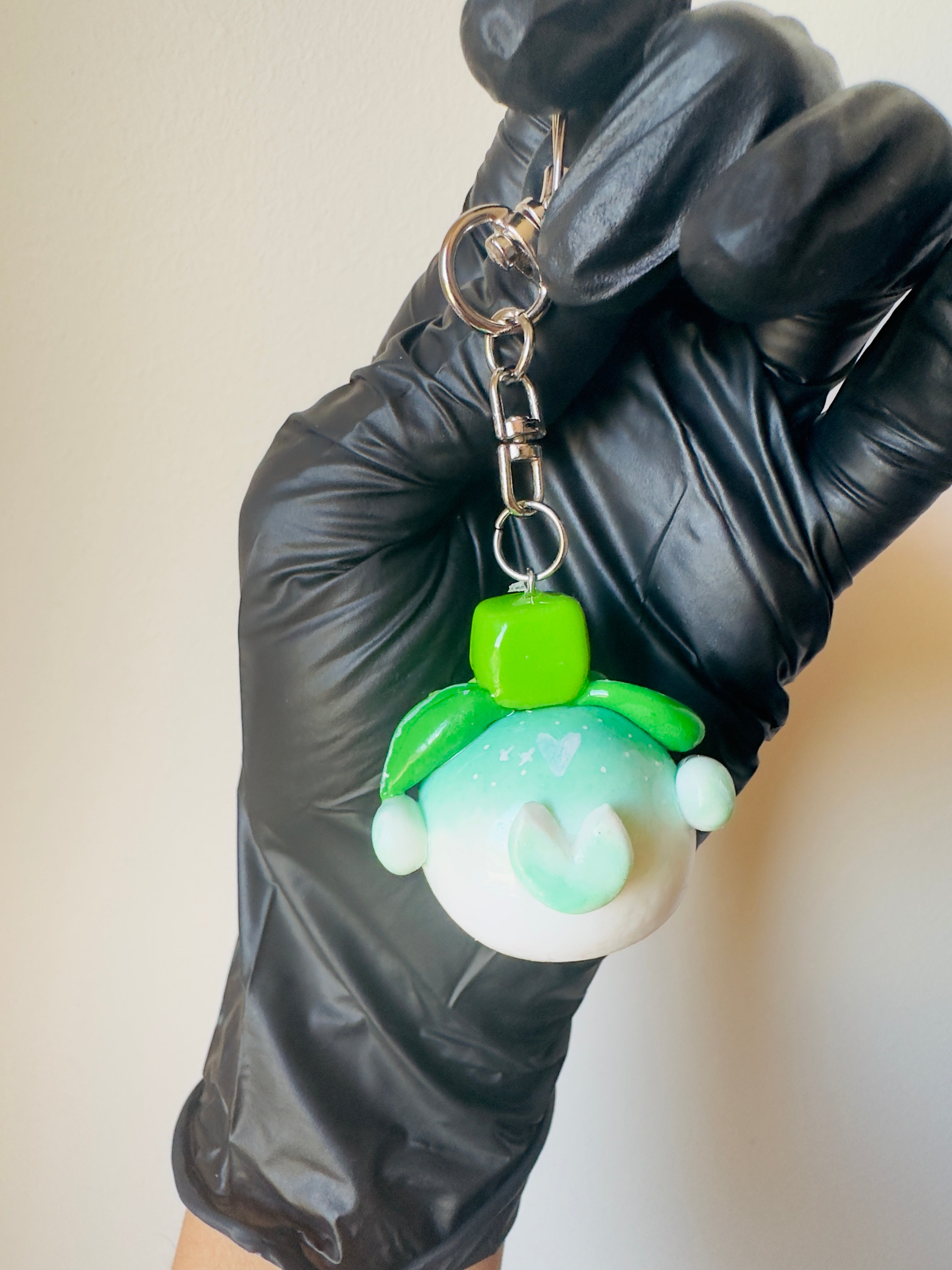 Stellasprout - Keychain / Charm - Polymer clay