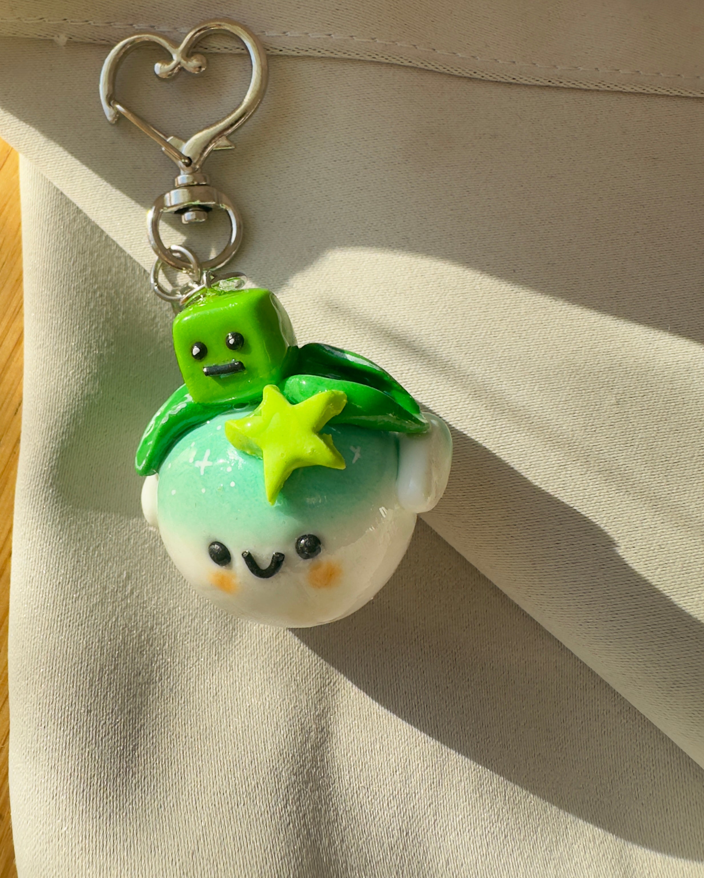 Stellasprout - Keychain / Charm - Polymer clay