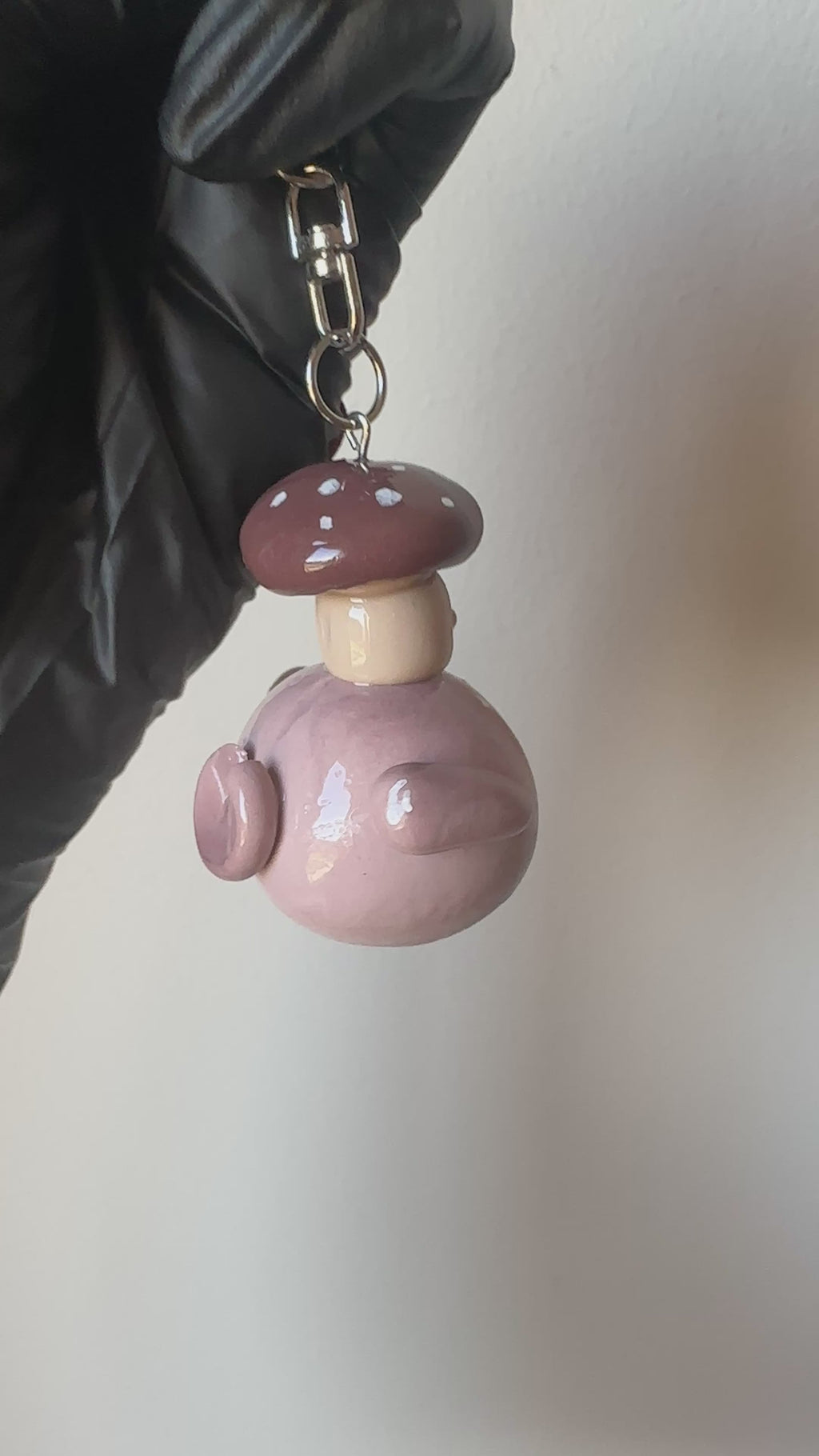 Truffelle - Keychain / Charm - Chocolate themed - polymer clay