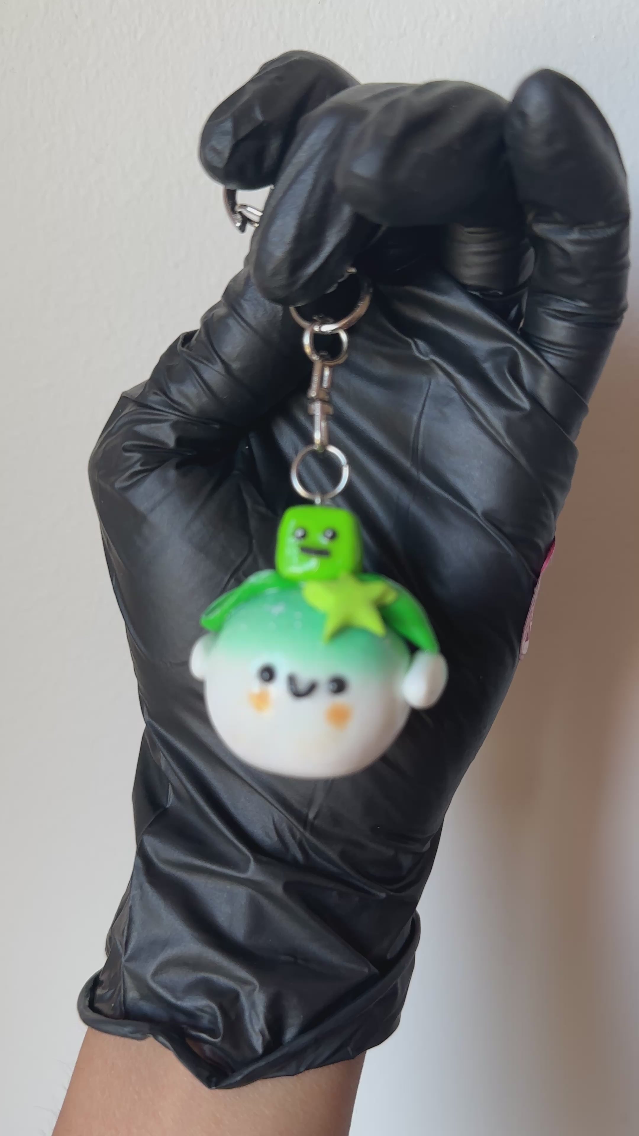 Stellasprout - Keychain / Charm - Polymer clay